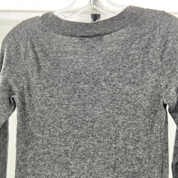 Banana Republic Women's Sweater Dress Gray Size XS Glitter Striped - Picture 6 of 9